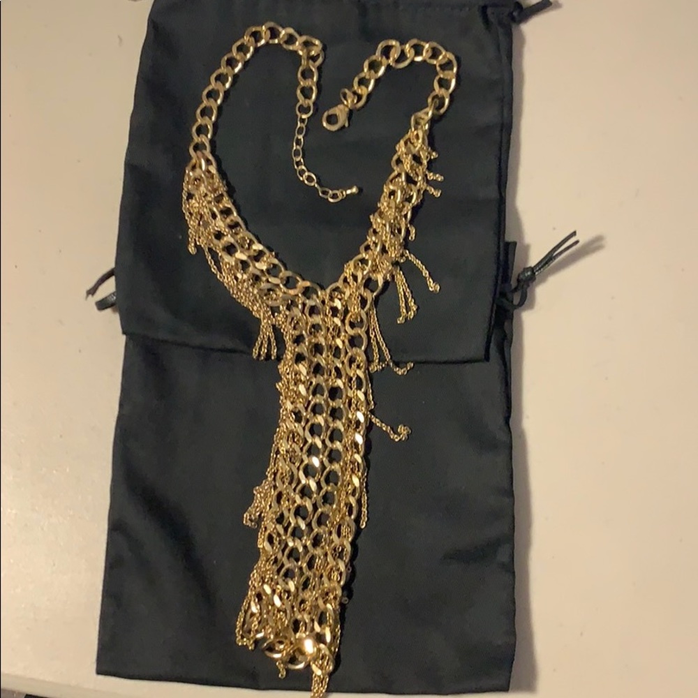“Messy” chain necklace